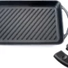 Kicinn Grillplaat - Gietijzer - Geëmailleerd - Incl. Accessoires - Ø 33 X 21.8 Cm (LxB)