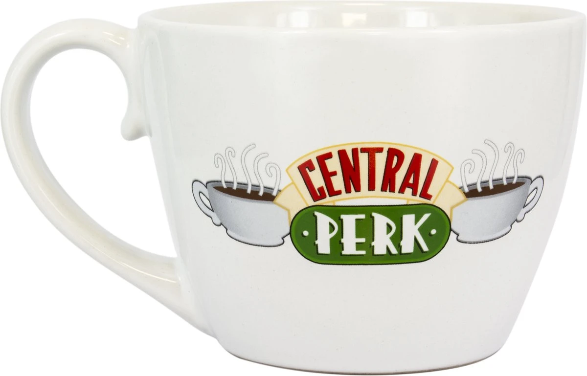 Friends Central Perk Cappuccino Mok 1 Friends Central Perk Cappuccino Mok