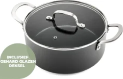 ISENVI Murray Keramische Kookpan 24 CM - RVS Greep -Keukengerei Winkel 1200x775