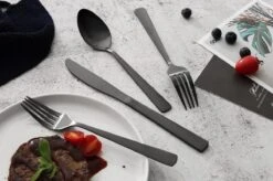 Swiss Pro+ Bestekset In Koffer-72 Delig-12 Persoons-Zwitsers Kwaliteit-Complete Set-100% Roestvrijstaal- Zwart -Keukengerei Winkel 1200x799 133