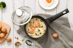 Swiss Pro+ | Set 14 Delige Pannenset | Inductie - Pannensets - Glazen Deksel - Met Afneembare Handgreep - Marmeren Interieur -PFAS-vrij | Black (Zwart) -Keukengerei Winkel 1200x799 47