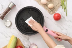 Swiss Pro+ | Set 14 Delige Pannenset | Inductie - Pannensets - Glazen Deksel - Met Afneembare Handgreep - Marmeren Interieur -PFAS-vrij | Pink -Keukengerei Winkel 1200x799 59