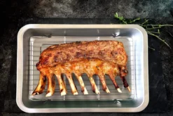 YUGN Braadslede Ovenschaal Braadslee Oven - Braadslede Met Rooster Voor Ovengerechten - Roestvrijstaal En 40x30x7CM - Cadeau Tip -Keukengerei Winkel 1200x800 118