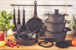 Edënbërg Gray Line - 15-delige Luxe Pannenset Van Gesmeed Aluminium -Keukengerei Winkel 1200x800 14