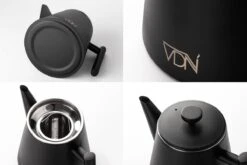 VDN RVS Theepot Dubbelwandig Met Filter - Zwarte Theekan 1 Liter - 902 -Keukengerei Winkel 1200x800 208