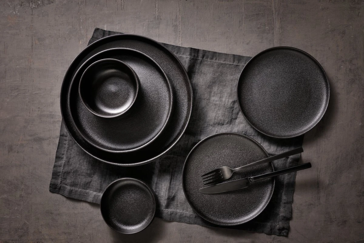 Maastricht Porselein Bord Diep Universe 21 Cm Zwart Porselein 1 Stuk(s) 10 Maastricht Porselein Bord Diep Universe 21 Cm Zwart Porselein 1 Stuk(s) - Afbeelding 10