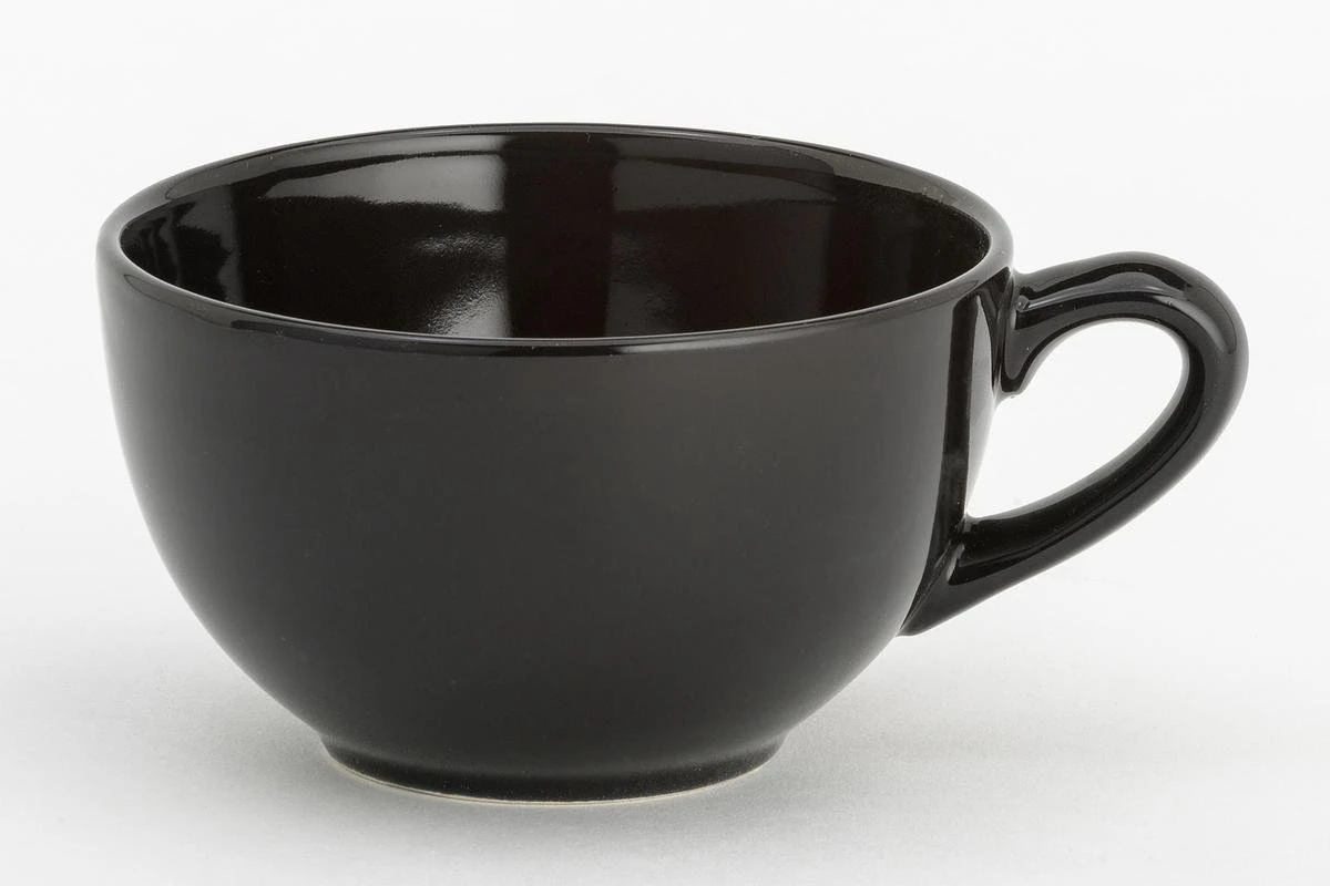 Lite-Body Hermes Soepkom Met Oor - Set Van 6 Stuks - 12 Cm/30 Cl - Aardewerk - Zwart Mat 2 Lite-Body Hermes Soepkom Met Oor - Set Van 6 Stuks - 12 Cm/30 Cl - Aardewerk - Zwart Mat - Afbeelding 2