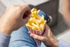 Papieren Frietzak | 50 Stuks | Patatzak | Rode Print | Frietzakken | Puntzakken | Frietzakjes -Keukengerei Winkel 1200x800 257