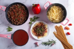 Royalty Line Inductie Pannenset - Luxe 14-delige Pannenset Marmeren Coating - Pannen Met Afneembare Handvaten - Oven-Ready - PFAS-Vrij - Voor Alle Warmtebronnen - Afneembare Koudgrepen - Antiaanbaklaag - Koekenpan Met Glazen Deksels - Roze -Keukengerei Winkel 1200x800 51