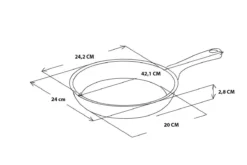 GreenPan Essentials Pannenkoekenpan 24cm - Zwart - Inductie - PFAS-vrij -Keukengerei Winkel 1200x800 69