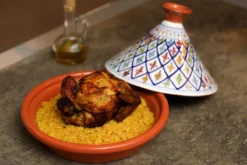 CRAFLAIR ~ Tajine ~ Ø 30 Cm ~ Geschikt Voor Inductie - Adapter ~ Handgemaakt ~ Geglazuurd Keramiek -Keukengerei Winkel 1200x800 92