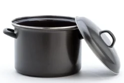 Lite-Body Soeppan/Stamppotpan Met Deksel - 24cm/8l - Emaille - Mystique Zwart -Keukengerei Winkel 1200x800 96