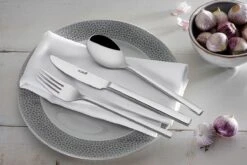 Sola Bestekset Montreux - Modern - 12 Persoons - 100 Delig - Zilverwit Edelstaal 18/10 - RVS - Zilver -Keukengerei Winkel 1200x801 23