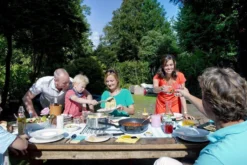 BK Easy Basic Ceramic Hapjespan Ø 28 Cm - Met Glazen Deksel - PFAS-vrij -Keukengerei Winkel 1200x803 1