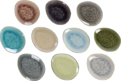 Cosy&Trendy Streetfood Festival Bord - Ovaal - 15 Cm X 11.5 Cm - Set-10