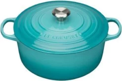 Le Creuset Braadpan Signature Caribbean Blue - ø 20 Cm / 2.4 Liter -Keukengerei Winkel 1200x804 4
