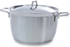 BK Blue Label Soeppan - 24 Cm - RVS - Met Deksel