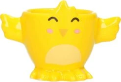 Merkloos 4x Witte Paashaas En Gele Kuiken Eierdopjes 7 Cm - Paasdecoratie/Paasontbijt -Keukengerei Winkel 1200x817 5