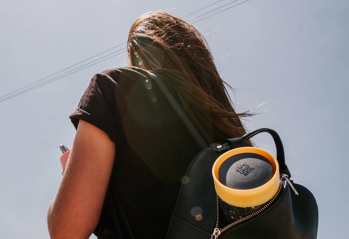 Circular&Co. Herbruikbare To Go Koffiebeker (rCUP) Crème/groen 12oz/340ml 5 Circular&Co. Herbruikbare To Go Koffiebeker (rCUP) Crème/groen 12oz/340ml - Afbeelding 5