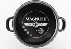 Lite-Body - Magnus Soeppan / Stamppotpan Met Deksel - Ø 24 Cm/ 8l - Emaille - Grijs -Keukengerei Winkel 1200x827 3