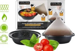 CUILINA Tajine Ø 30 Cm Geschikt Voor Alle Kookplaten, Inclusief Inductie. -Keukengerei Winkel 1200x831 2