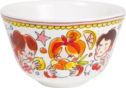 Blond Amsterdam Even Bijkletsen Kom Ø14 Cm - Roze Rand -Keukengerei Winkel 1200x837 4