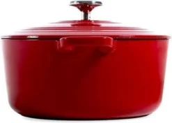 BK Bourgogne Braadpan Ø 24 Cm - Rood - Gietijzer - Inductie -Keukengerei Winkel 1200x855 1