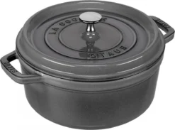 Staub Cocotte - Rond - 24 Cm - Grafietgrijs