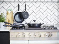 GreenChef Diamond Koekenpannenset Ø 20cm + Ø 28cm - Zwart - Inductie - PFAS-vrij 25 GreenChef Diamond Koekenpannenset Ø 20cm + Ø 28cm - Zwart - Inductie - PFAS-vrij -Keukengerei Winkel 1200x899 9