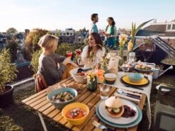 Mepal - Serviesset Bloom 8-delig – Geschikt Als Stijlvol Buitenservies - Pebble Black – Ideaal Voor Buiten En Binnen – Licht In Gewicht -Keukengerei Winkel 1200x900 100