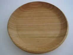 Houten Ontbijtborden - Ø 20 Cm - 6 Stuks - Met Bordenrek - Kersenhout -Keukengerei Winkel 1200x900 127