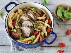 BK Bourgogne Braadpan Ø 24 Cm - Blauw - Gietijzer - Inductie 11 BK Bourgogne Braadpan Ø 24 Cm - Blauw - Gietijzer - Inductie -Keukengerei Winkel 1200x900 19