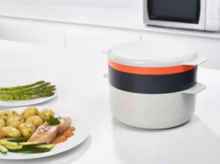 Joseph Joseph M-Cuisine Stomer - Voor Magnetron - Stapelbaar - 4 Delig