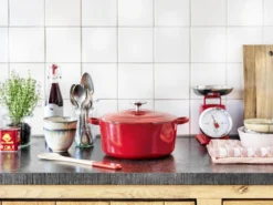 BK Bourgogne Braadpan Ø 24 Cm - Rood - Gietijzer - Inductie -Keukengerei Winkel 1200x901 6