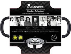 Bergner Masterpro - Serveerpan Met Deksel - 28 Cm - 3.8 L - RVS -Keukengerei Winkel 1200x912 2