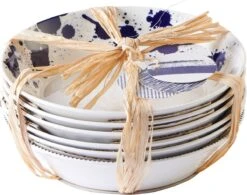 Royal Doulton Pacific - Pastaborden / Bordenset - Porselein - Wit / Blauw - ⌀ 22 Cm - 6 Stuks 13 Royal Doulton Pacific - Pastaborden / Bordenset - Porselein - Wit / Blauw - ⌀ 22 Cm - 6 Stuks -Keukengerei Winkel 1200x948 3
