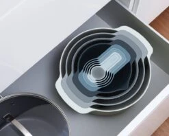 Joseph Joseph Editions Sky Nest 9 Plus Keukenhulpen - Polypropyleen - Set Van 9 Stuks - Oceaan -Keukengerei Winkel 1200x964 6