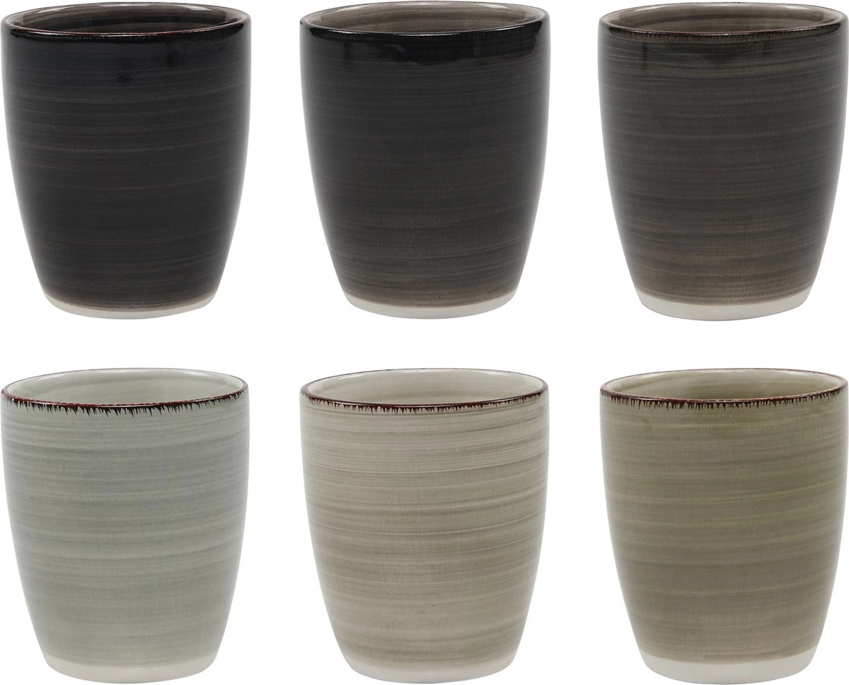 Koffiekopjes - Industrieel Grijs - Koffiebeker - Unieke Kleuren - Set Van 12 Kopjes (ook Los Verkrijgbaar) - 160ML En 340ML - Porselein - Hip En Trendy 7 Koffiekopjes - Industrieel Grijs - Koffiebeker - Unieke Kleuren - Set Van 12 Kopjes (ook Los Verkrijgbaar) - 160ML En 340ML - Porselein - Hip En Trendy - Afbeelding 7