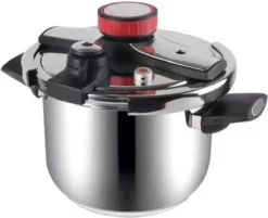 Royal Swiss Snelkookpan / Couscous Pan - 2 In 1 - 10 Liter - Ø 26 Cm - RVS - Inductie - Automatische Sluiting