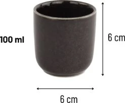 Orange85 Koffiekopjes - Espresso Kopjes - Set Van 6 - 100 Ml - Zwart 10 Orange85 Koffiekopjes - Espresso Kopjes - Set Van 6 - 100 Ml - Zwart -Keukengerei Winkel 1200x987 6