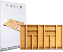 Grote Bestekbak Bamboe 81x47CM - Coninx Besteklade - Opbergbak - Duurzaam - Bamboe - Voor Laden Vanaf 47cm Diep 15 Grote Bestekbak Bamboe 81x47CM - Coninx Besteklade - Opbergbak - Duurzaam - Bamboe - Voor Laden Vanaf 47cm Diep -Keukengerei Winkel 1200x987 8