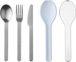 Mepal – Bestekset 3-delig Ellipse – Bestaat Uit Een Mes, Vork En Lepel – Nordic Blue – RVS Bestekset -Keukengerei Winkel 1200x987 9
