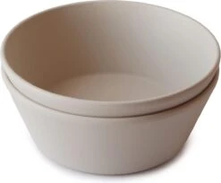 Siliconen Kommen - Mushie - Vanille - Set 2 34 Siliconen Kommen - Mushie - Vanille - Set 2 -Keukengerei Winkel 1200x993 3