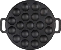 The Windmill Poffertjespan 30 Cm Gietijzer 2,3 Kg Zwart -Keukengerei Winkel 1200x995