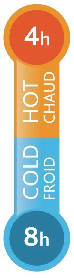 Tefal Travel Mug Thermobeker - 360 Ml - RVS/Blackberry -Keukengerei Winkel 320x1200