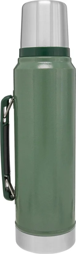 Stanley The Legendary Classic Bottle 1,00L - Thermosfles - Hammertone Green -Keukengerei Winkel 362x1200