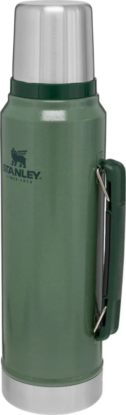 Stanley The Legendary Classic Bottle 1,00L - Thermosfles - Hammertone Green -Keukengerei Winkel 364x1200