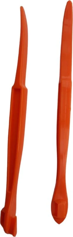 MCH Quality - Sinaasappelschiller- 2 Stuks- Kunststof- Oranje -Keukengerei Winkel 368x1200