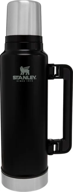 Stanley The Legendary Classic Bottle 1,40L - Thermosfles - Matte Black -Keukengerei Winkel 461x1200