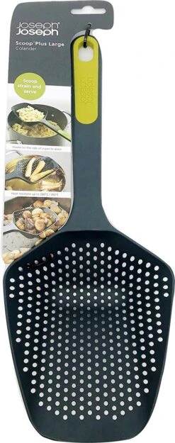 Joseph Joseph Scoop Plus Vergietlepel - Schuimspaan - Frituurschep -Keukengerei Winkel 474x1200